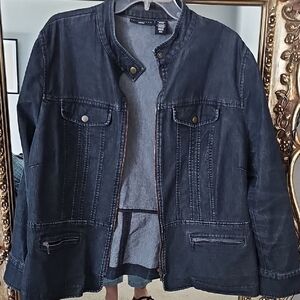 Apostrophe Midnight Blue Denim Jacket